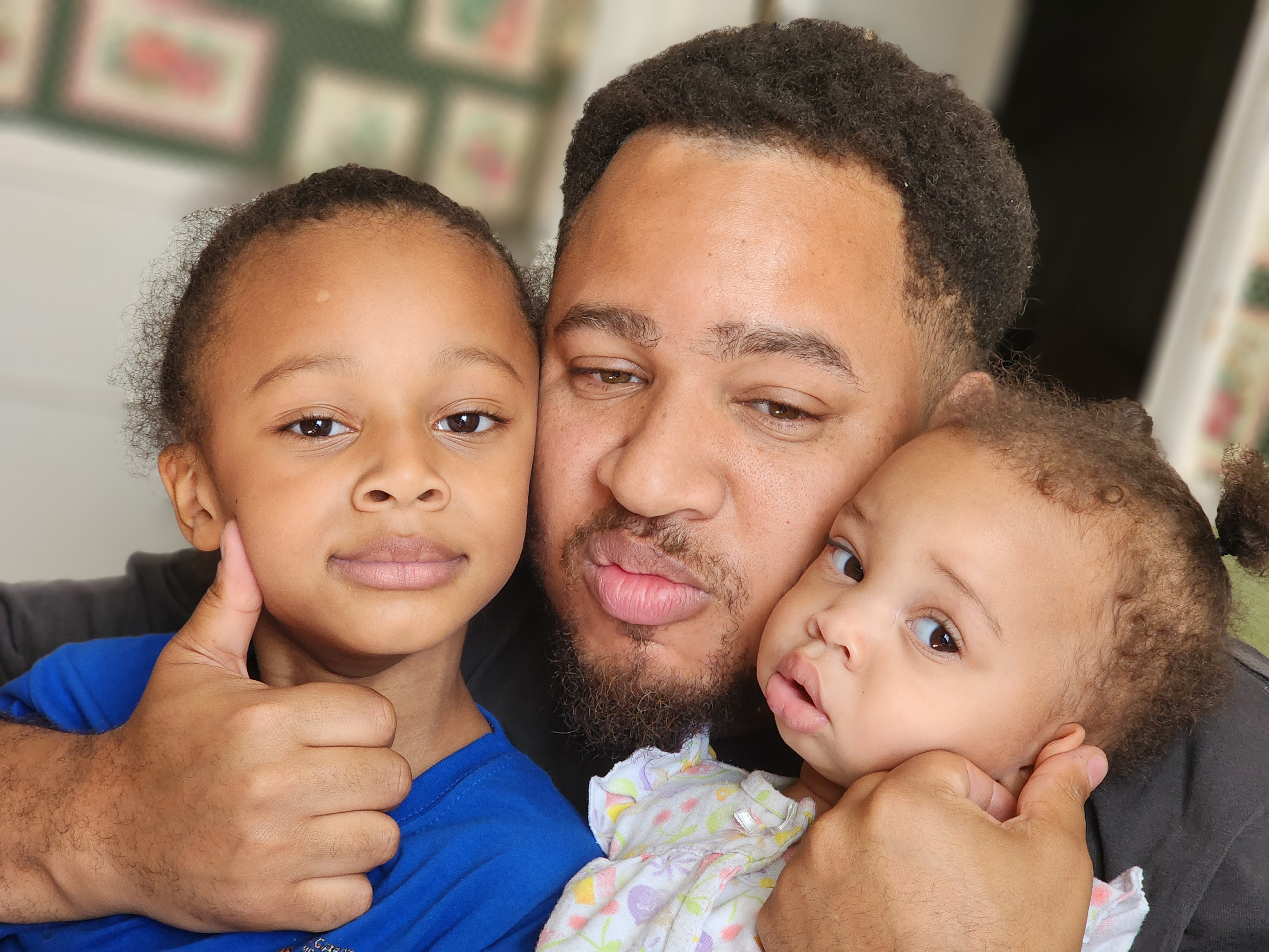Zechariah Copeland with Family